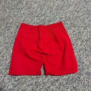 Women's Red Shorts